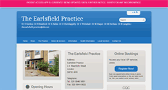 Desktop Screenshot of earlsfieldpractice.co.uk